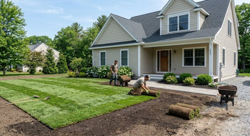 Lawn Sodding in Rockwall, TX