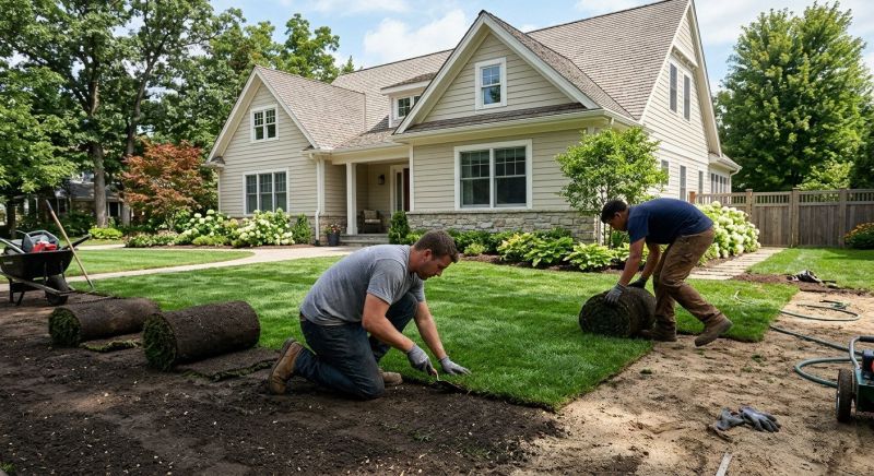 Yard Sod Replacement in Aiken, SC